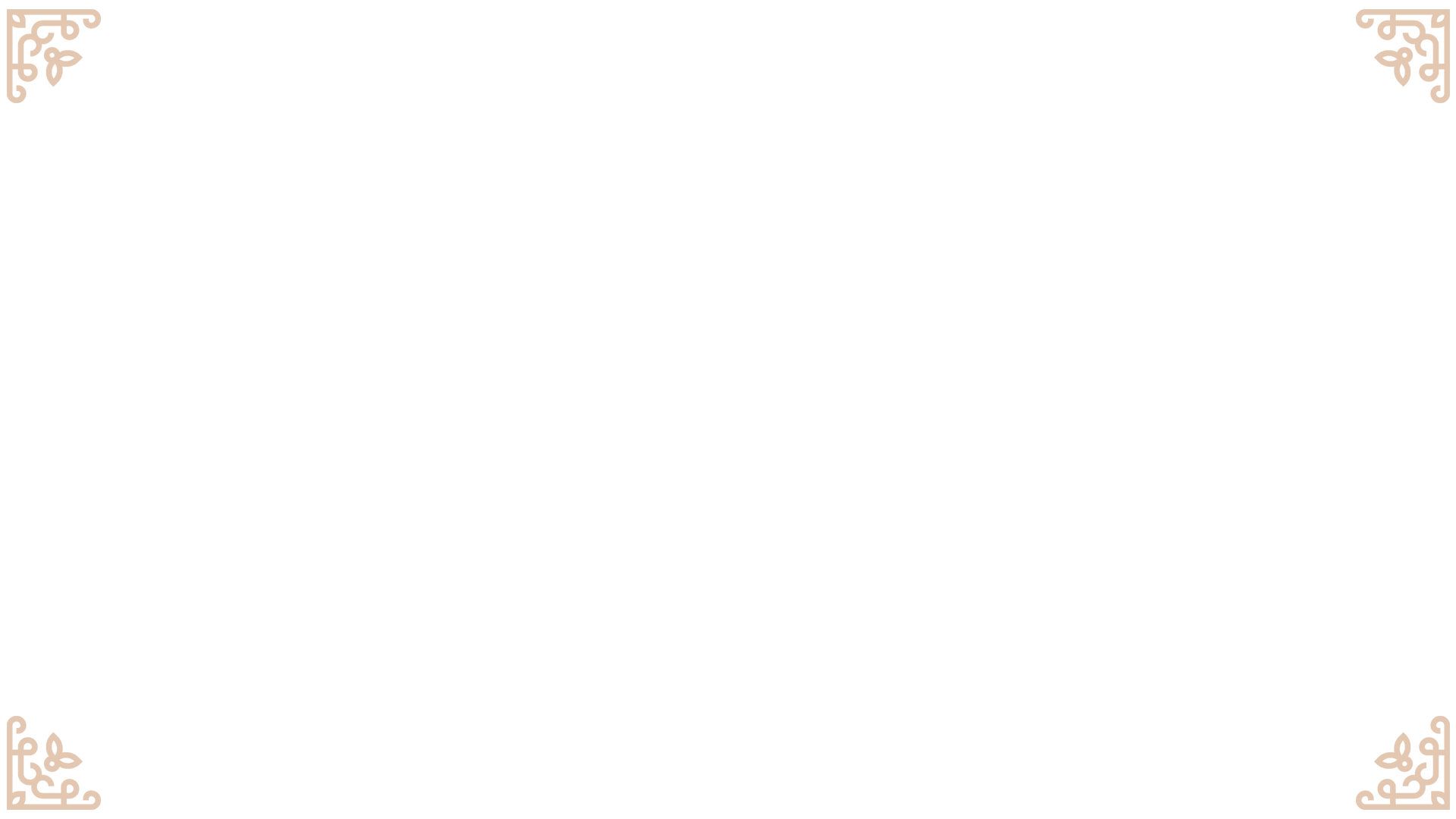 Cadre décoratif de la section contact